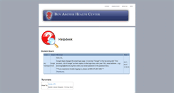 Desktop Screenshot of help.bahcnm.org