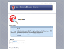 Tablet Screenshot of help.bahcnm.org